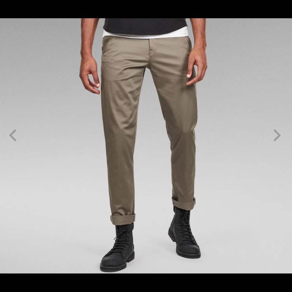 G-Star Raw Men's Bronson Slim Chino Trousers NWT Size 38x30